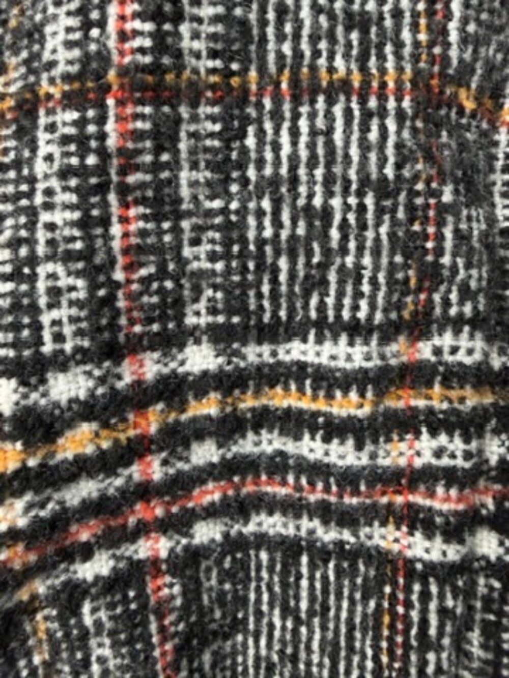 FREE PEOPLE Eisenhower Slouchy Plaid Tweed Jacket Small - Picture 12 of 14